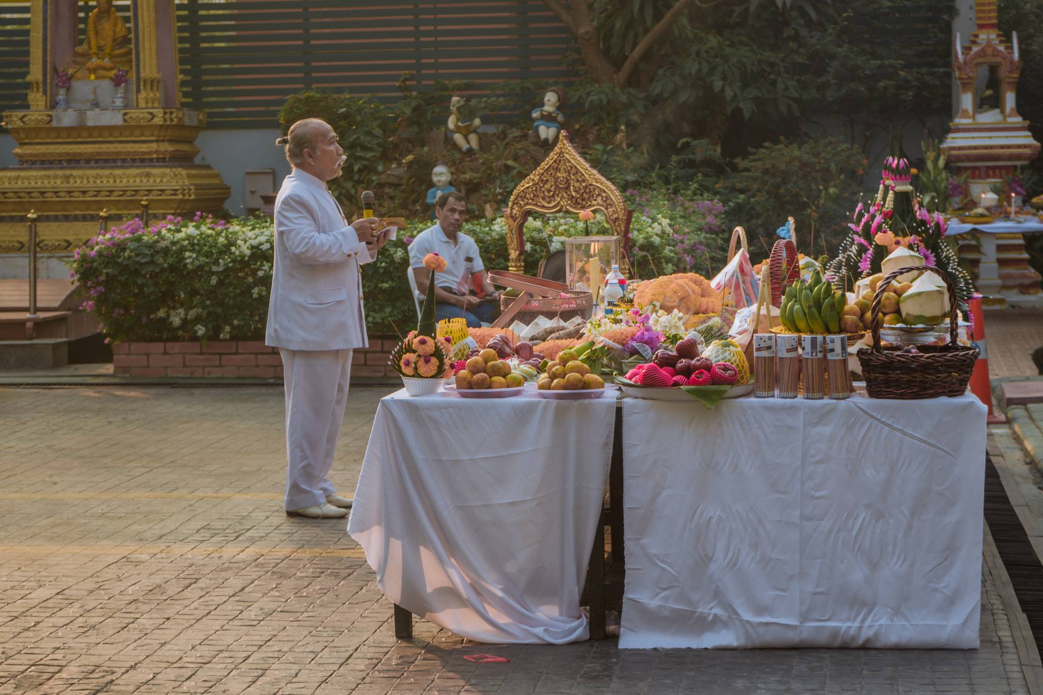 โรงเรียนมัธยมวัดนายโรงจัดพิธีบวงสรวงเนื่องในโอกาสวันคล้ายวันสถาปนาโรงเรียนมัธยมวัดนายโรง