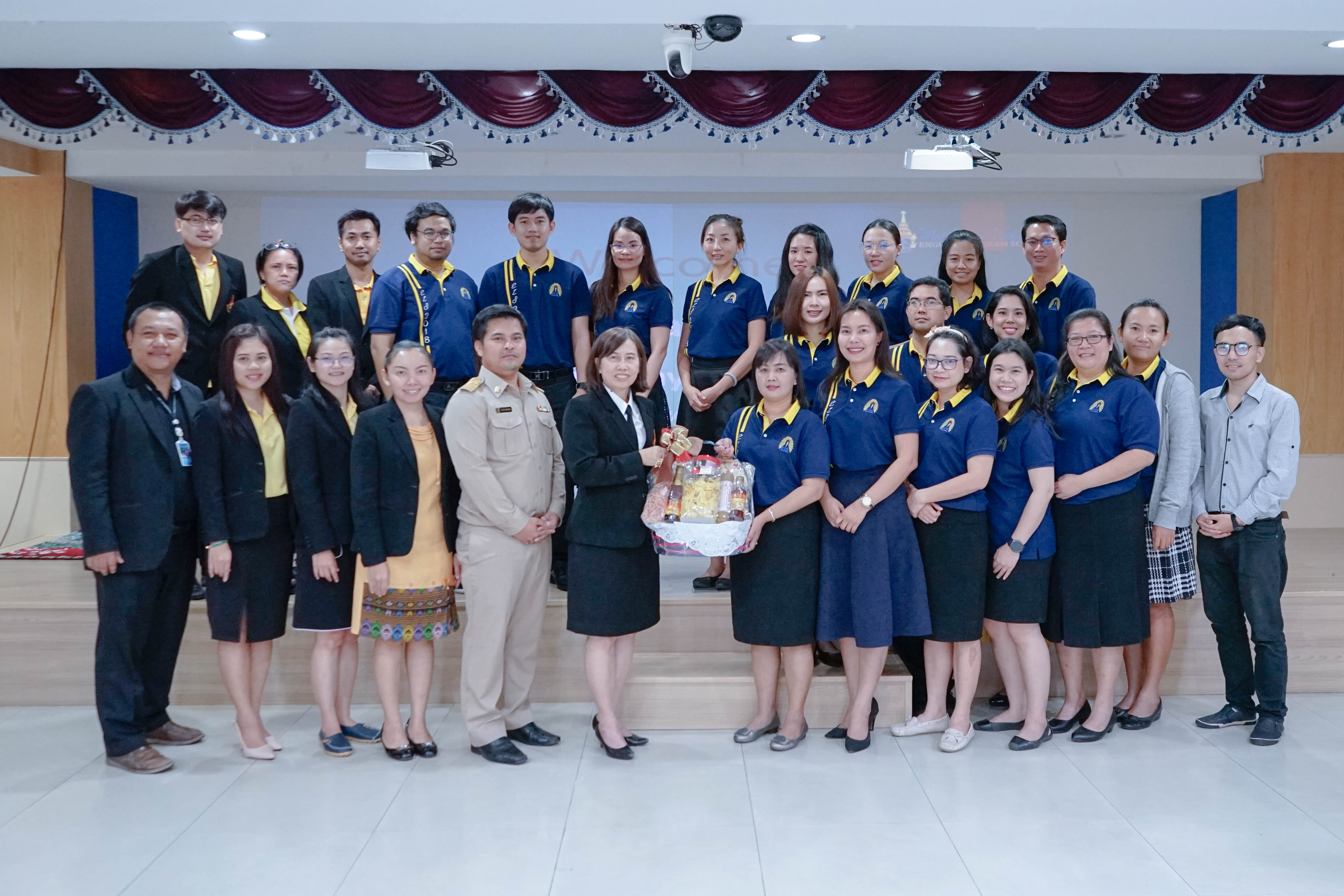 โรงเรียนมัธยมวัดนายโรงต้อนรับคณะศึกษาดูงานจากโรงเรียนระยองวิทยาคม