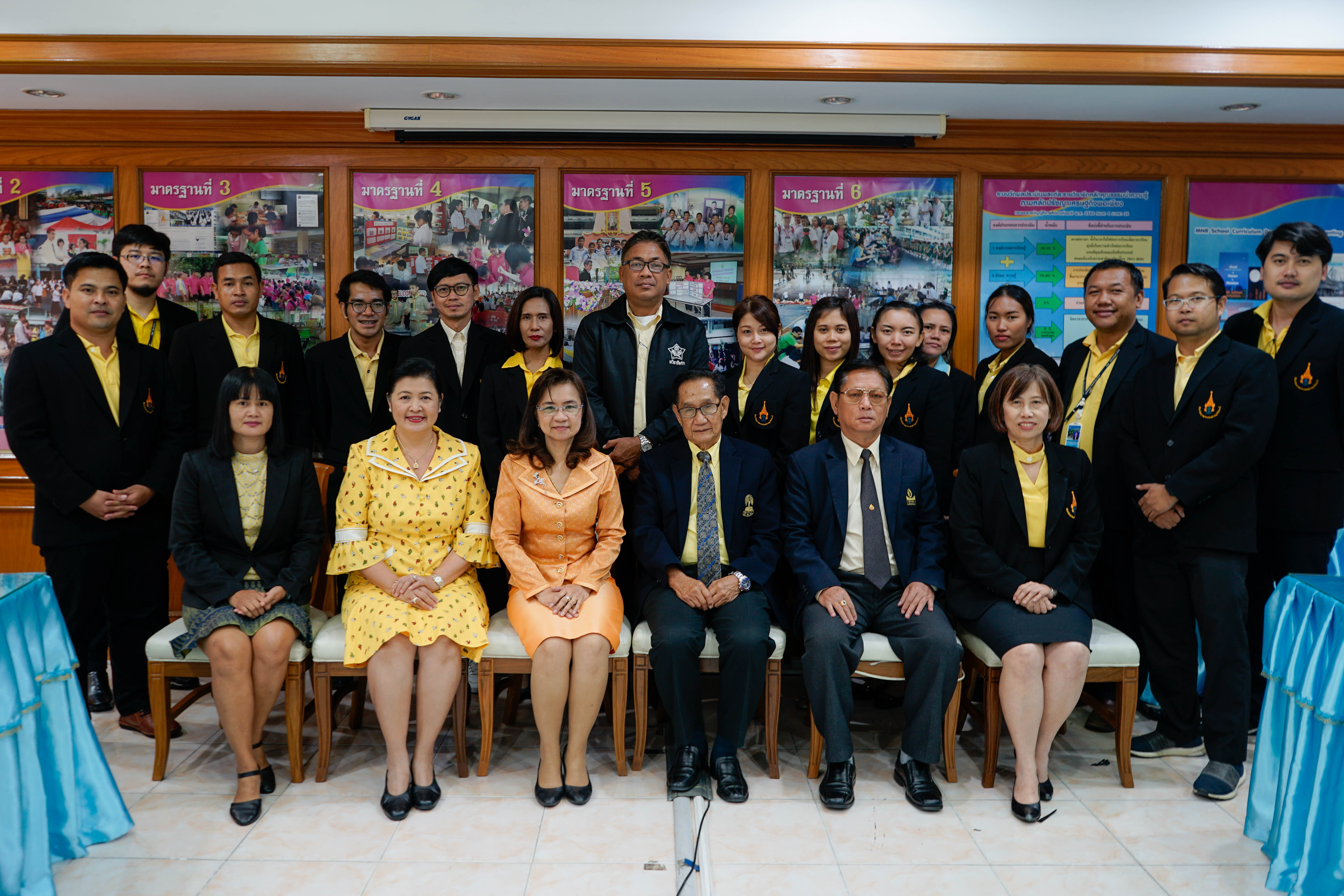 โรงเรียนมัธยมวัดนายโรงเข้ารับการตรวจเยี่ยมสถานศึกษาจากสำนักงานเขตพื้นที่การศึกษามัธยมศึกษา เขต 1